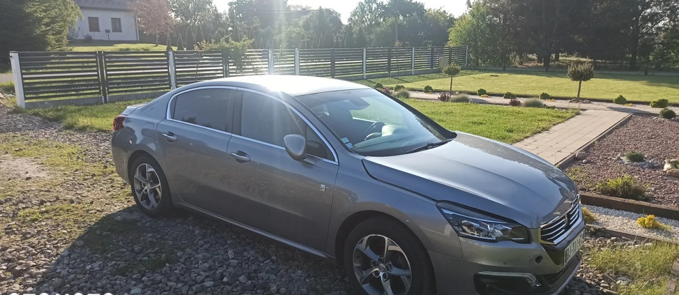 Peugeot 508 cena 31900 przebieg: 230000, rok produkcji 2014 z Rawicz małe 277